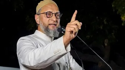 asaduddin owaisi  संसद में असदुद्दीन ओवैसी ने लगाया  जय फिलिस्तीन  का नारा