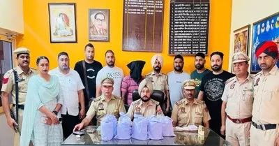 पंजाब पुलिस को मिली बड़ी कामयाबी  5 किलो हेरोइन के साथ तीन तस्कर गिरफ्तार