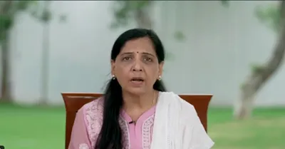 arvind kejriwal की गिरफ्तारी पर पत्नी sunita kejriwal ने किया बड़ा खुलासा  जारी किया वीडियो