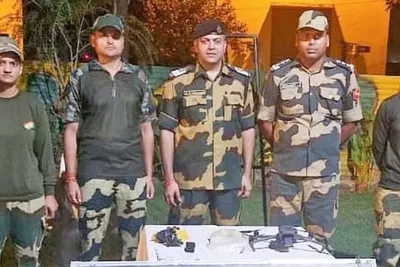 bsf और पंजाब पुलिस ने तरनतारन में बरामद किया चीन निर्मित ड्रोन