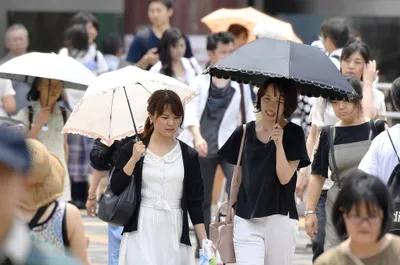 japan में भीषण गर्मी से लोग परेशान  कई क्षेत्रों में पारा 40 डिग्री के करीब  दो बुजुर्गों की मौत